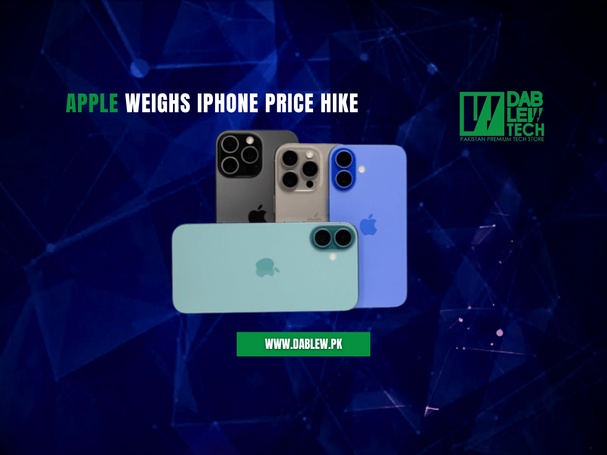 Apple Weighs iPhone Price Hike