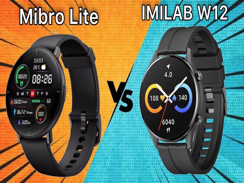 Xiaomi Imilab W12 VS Xiaomi Mibro Lite