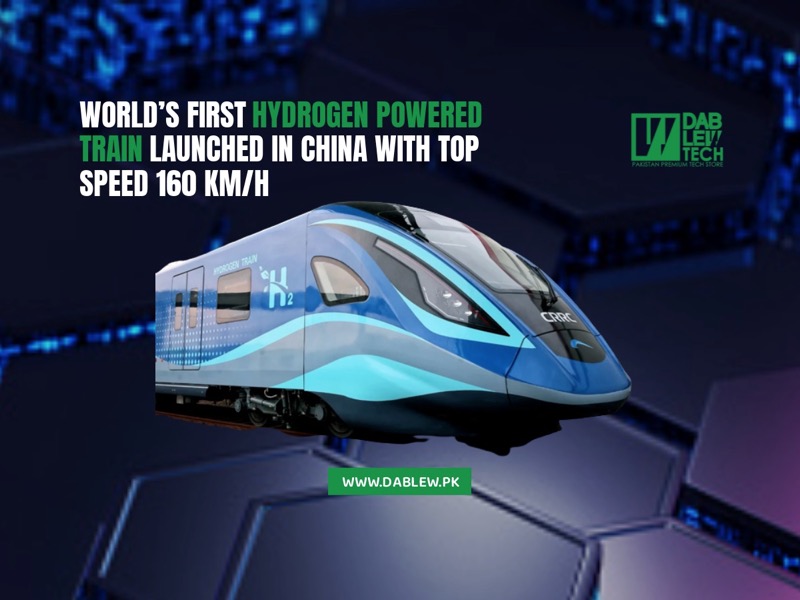 World?s First Hydrogen Powered Train Launched in China with Top Speed 160 km/h
