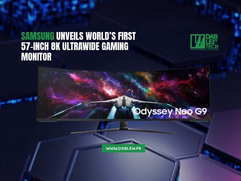 Samsung Unveils World?s First 57-inch 8K Ultrawide Gaming Monitor