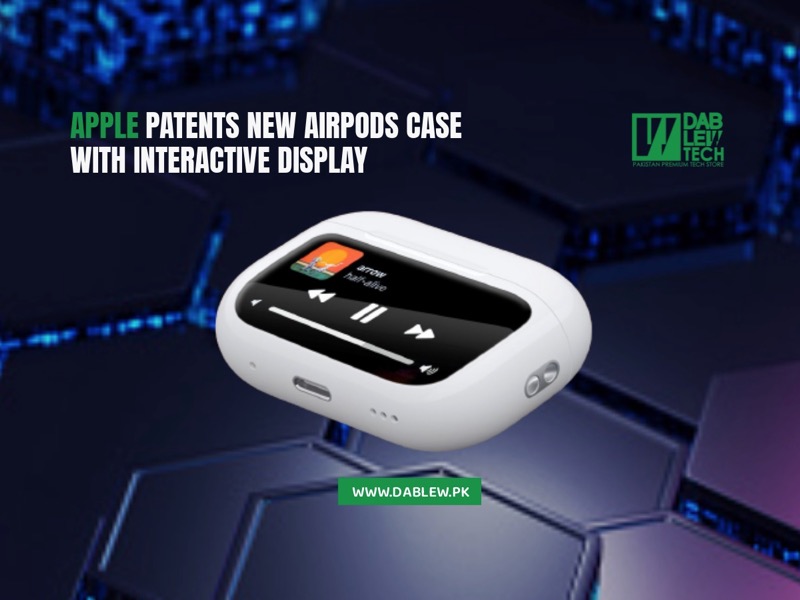 Apple Patents New AirPods Case With Interactive Display