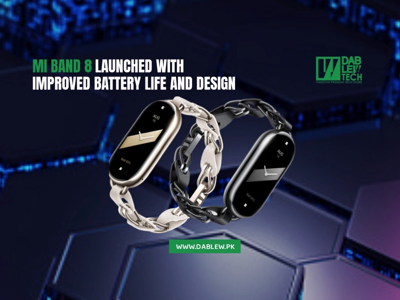 Mi Band 8: Launched With Improved Battery Life And Design