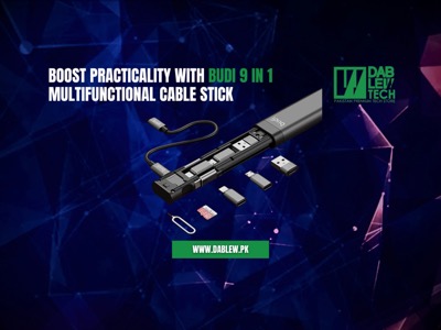 Boost Practicality With Budi 9in1 Multifunctional Cable Stick