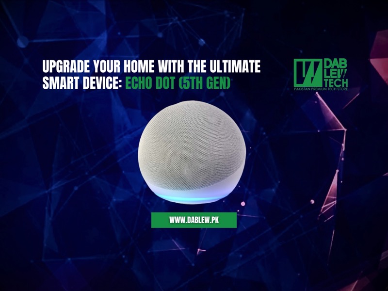 Upgrade Your Home with the Ultimate Smart Device: Echo Dot (5th Gen)