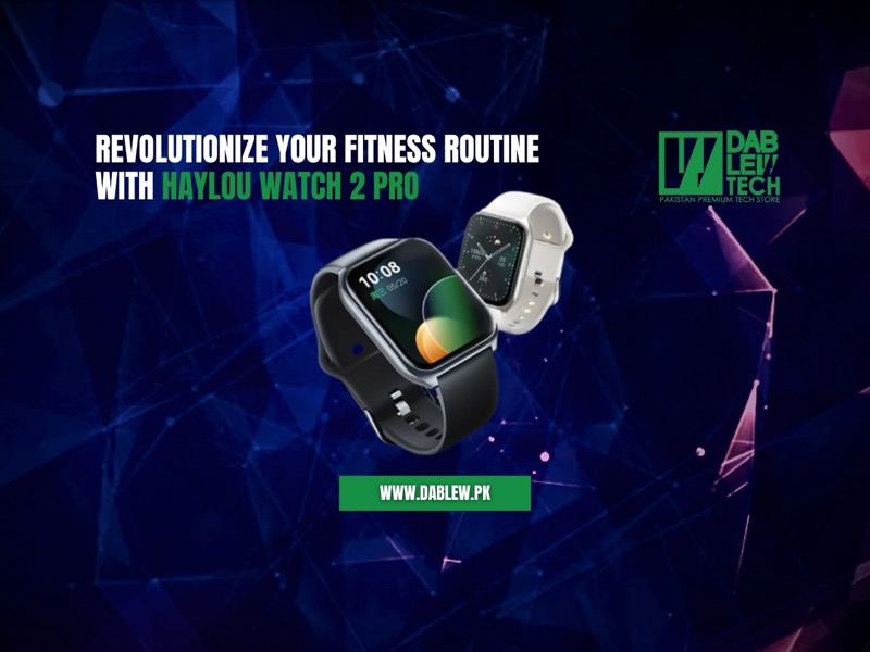Revolutionize Your Fitness Routine with Haylou Watch 2 Pro