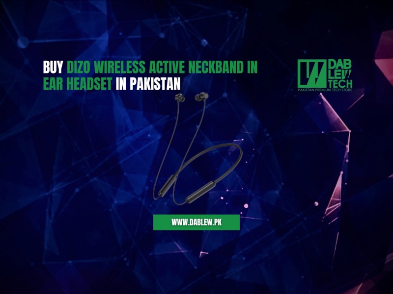 Buy DIZO Wireless Active Neckband in Ear Headset in Pakistan