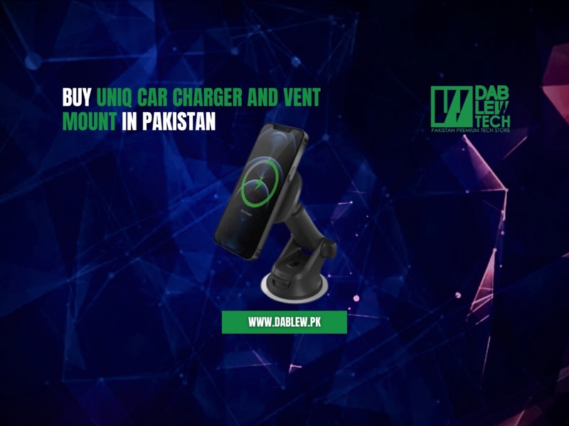 Buy UNIQ Car Charger and Vent Mount in Pakistan