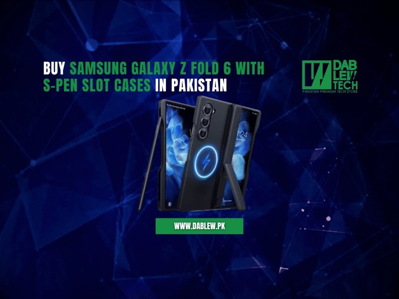Buy Samsung Galaxy Z Fold 6 With S-Pen Slot Case in Pakistan