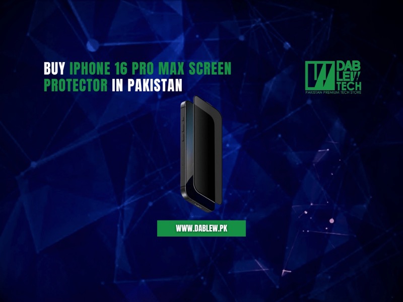 Buy iPhone 16 Pro Max Screen Protector in Pakistan