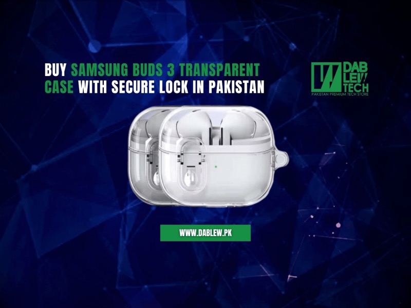 Buy Samsung Buds 3 Transparent Case with Secure Lock in Pakistan