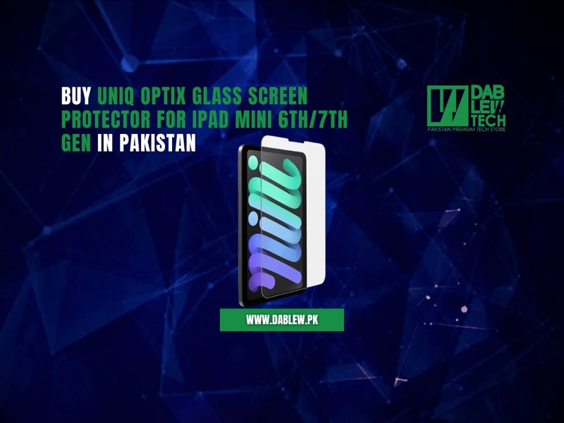 Buy UNIQ Optix Glass Screen Protector for iPad Mini 6th/7th Gen in Pakistan
