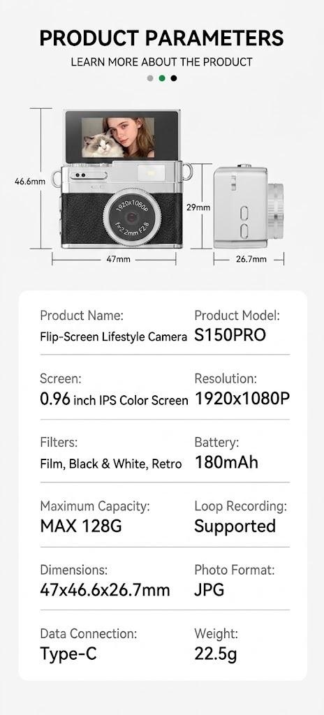 Camera Dimensions