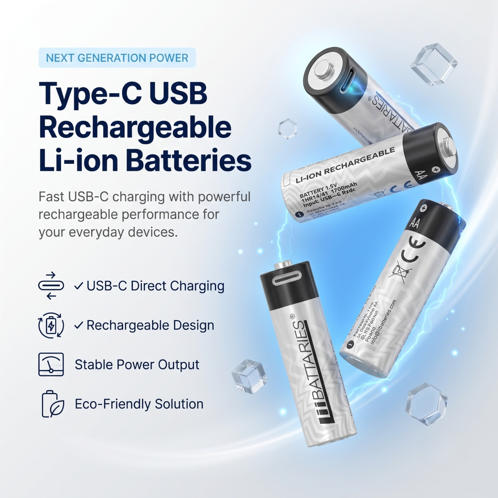 Fast & Easy Type-C Charging