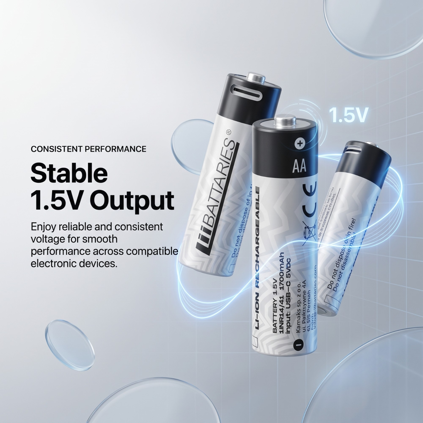 Stable 1.5V Constant Output