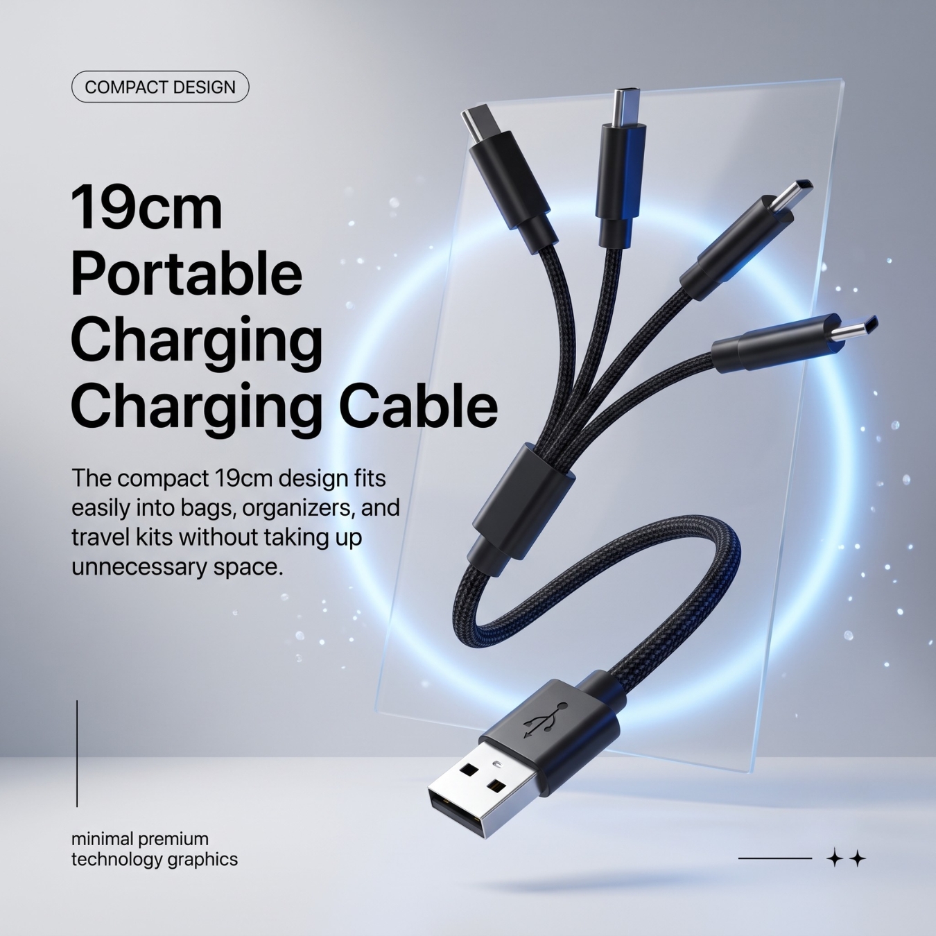 Compact 19cm Cable