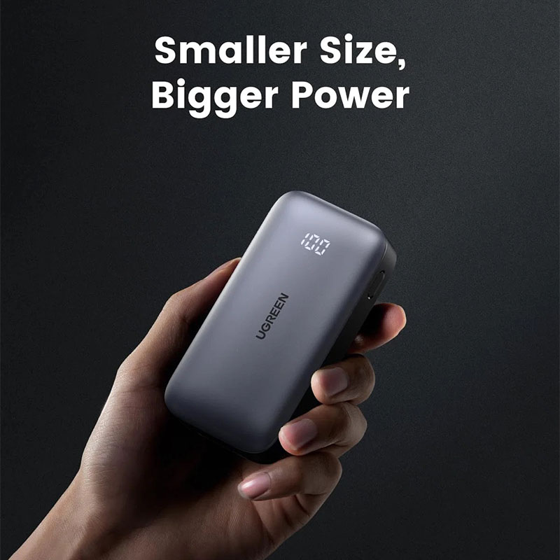 Compact Design with 10,000mAh Capacity