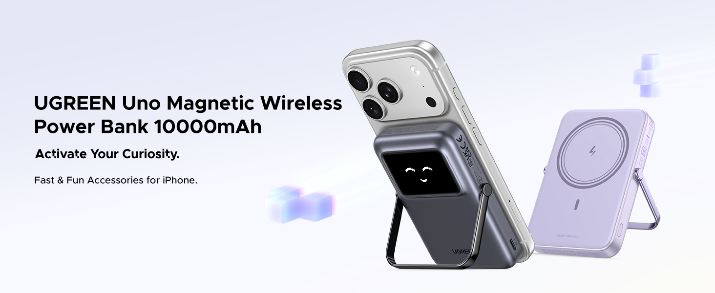 UGREEN Uno 20W 10000mAh Magnetic Power Bank - View 1