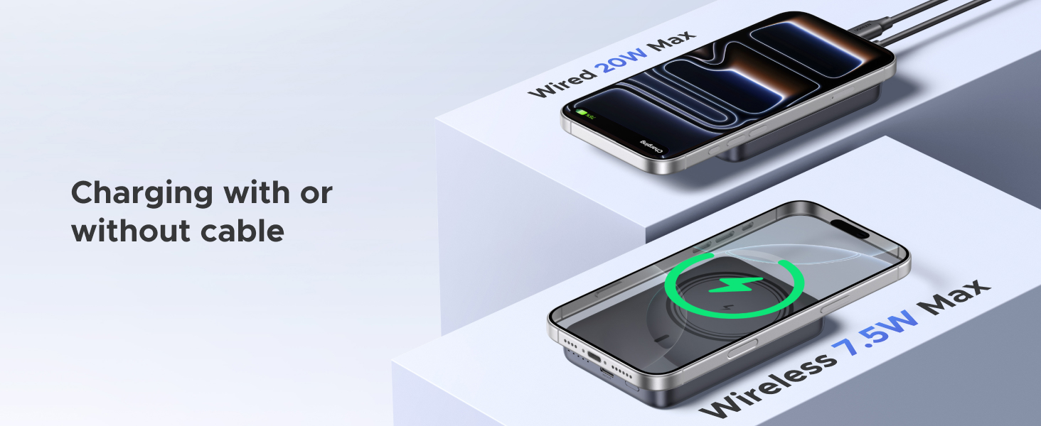 UGREEN 20W 10000mAh Magnetic Power Bank View 2