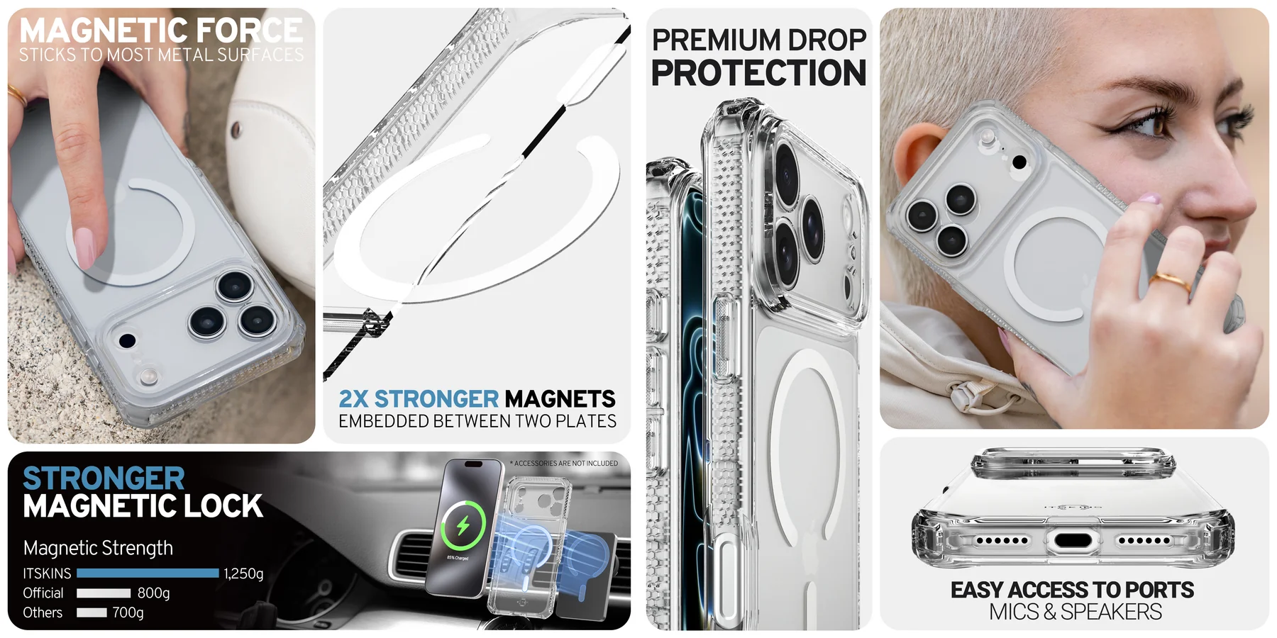 Buy ITSKINS Hybrid R Clear MagSafe Case for Apple iPhone 17 & 18 Pro Max in Pakistan
