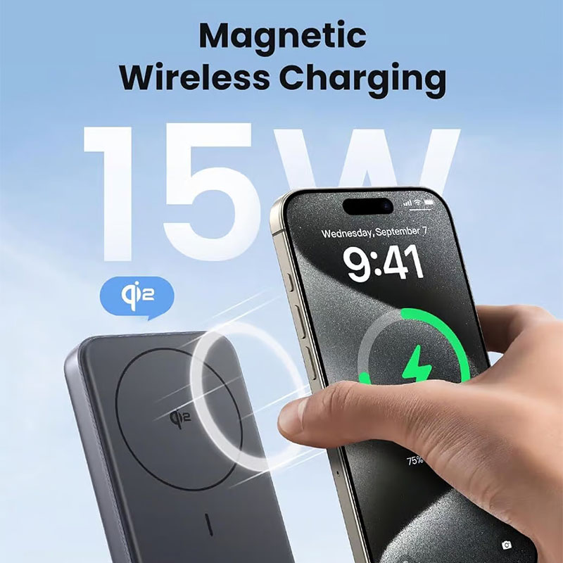 Qi2 15W Magnetic Wireless Charging