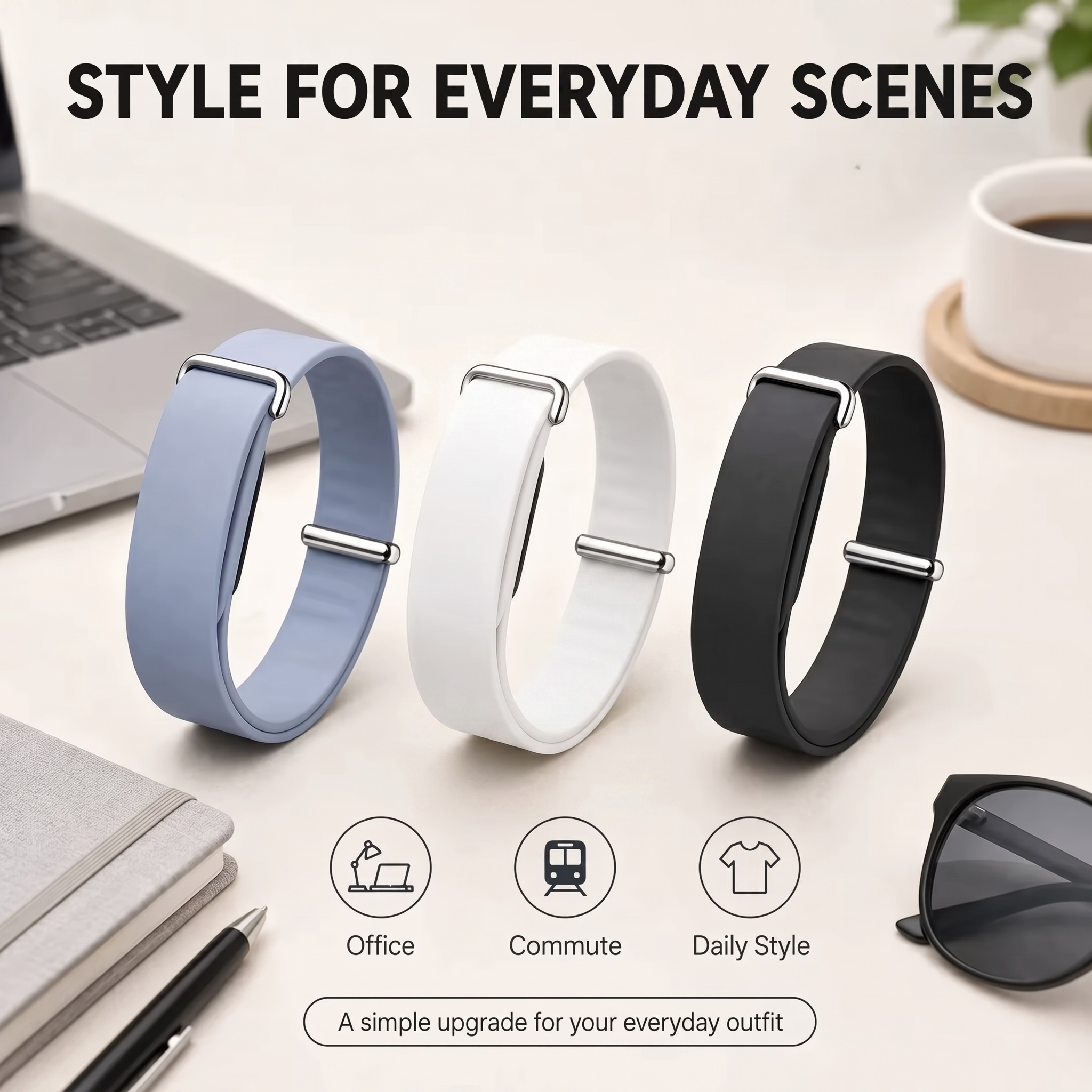 Premium Silicone Strap Comfort