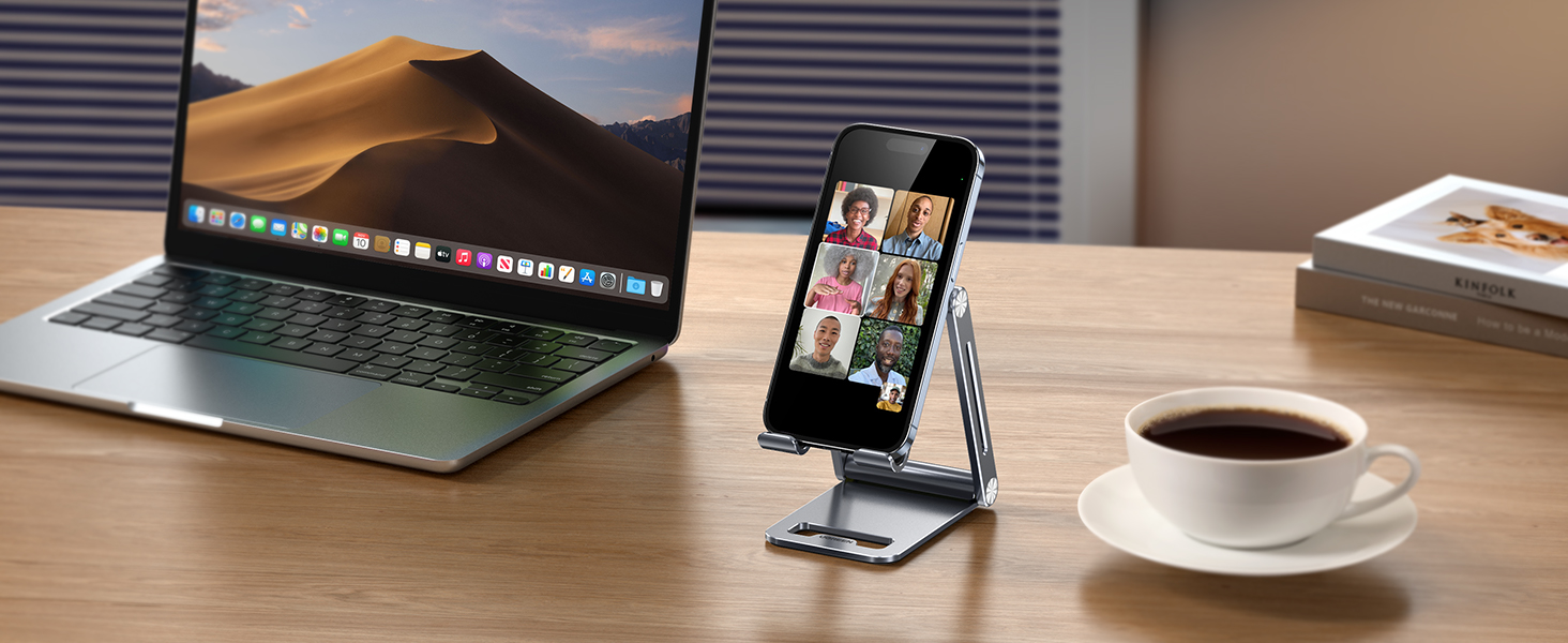 UGREEN Adjustable Aluminum Desktop Phone Stand Hero Image