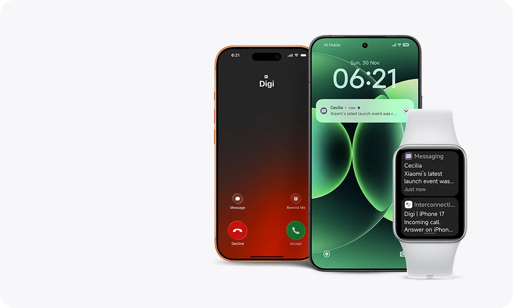 Dual-device message sync