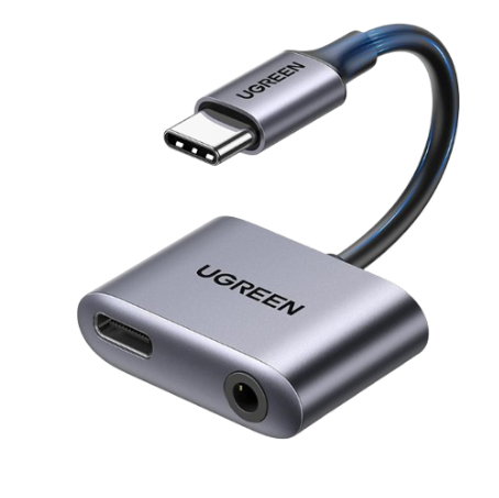Buy UGREEN 2-in-1 USB-C to 3.5mm AUX Audio Adapter in Pakistan
