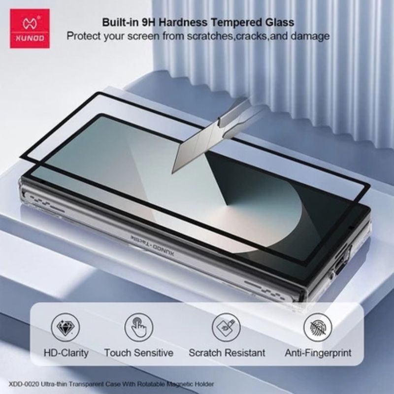 Ultra-Thin & Crystal-Clear Design
