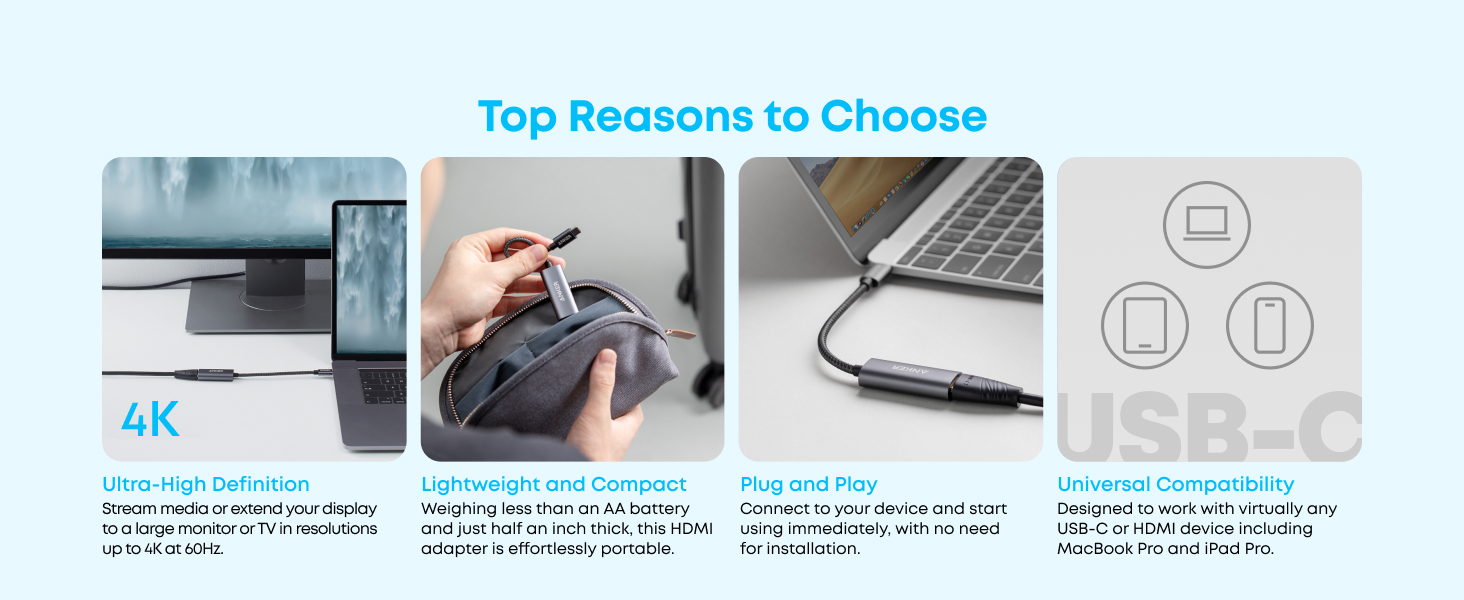 Anker PowerExpand USB-C to HDMI Adapter Gallery 4