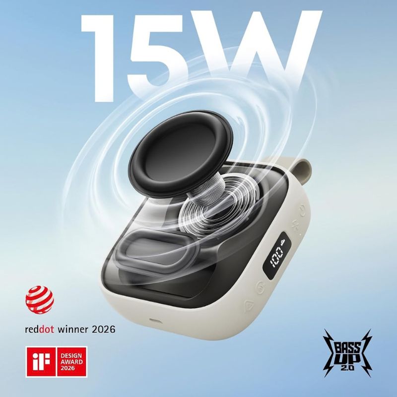 15W Powerful Sound with BassUp 2.0