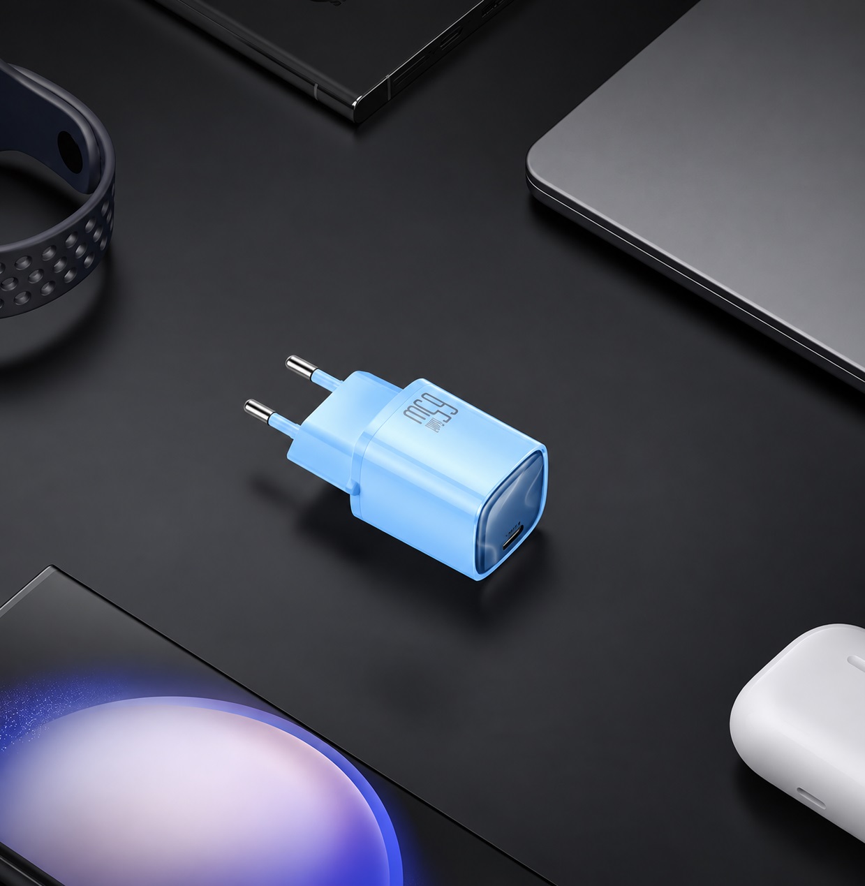 Elegant Light Blue Finish Mcdodo Nano 65W