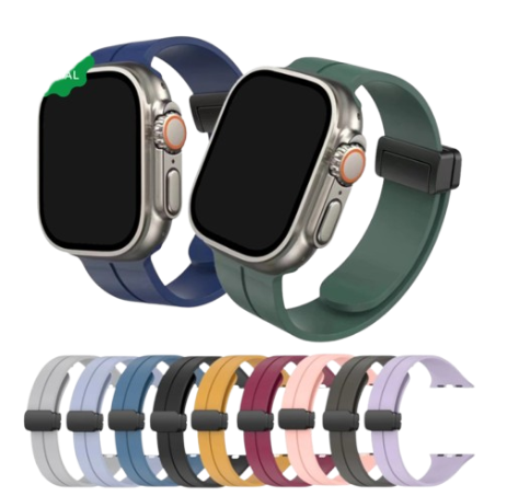 Buy Magnetic Silicone Apple Watch Bands in Pakistan