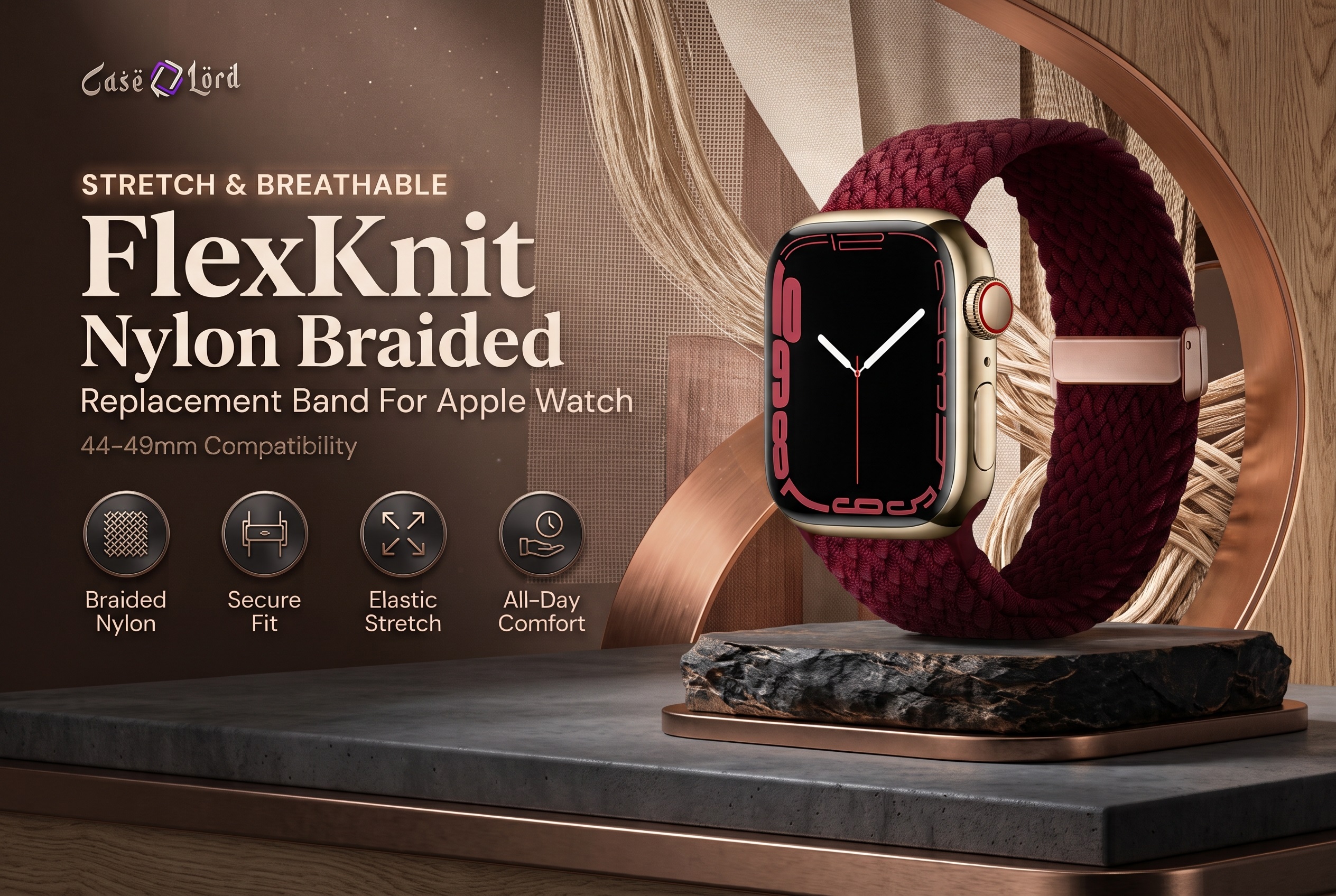 FlexKnit Nylon Braided Replacement Band