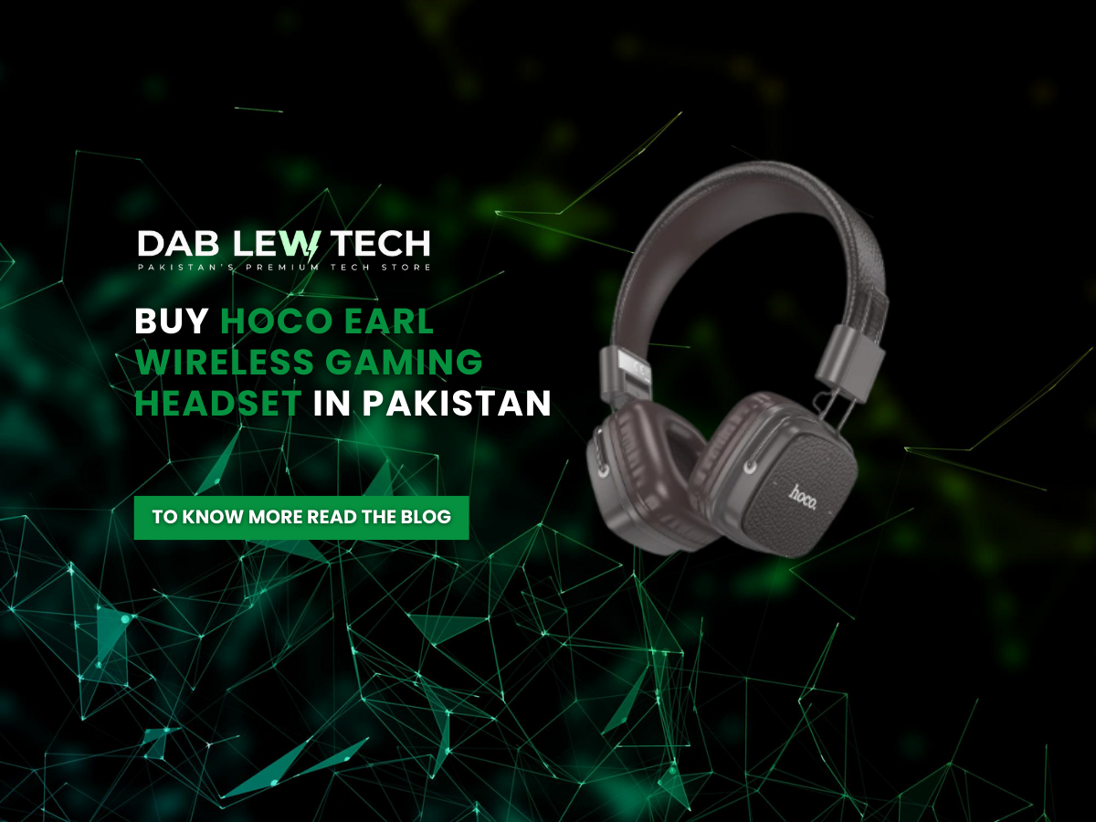 Buy Hoco Earl Wireless Gaming Headset in Pakistan
