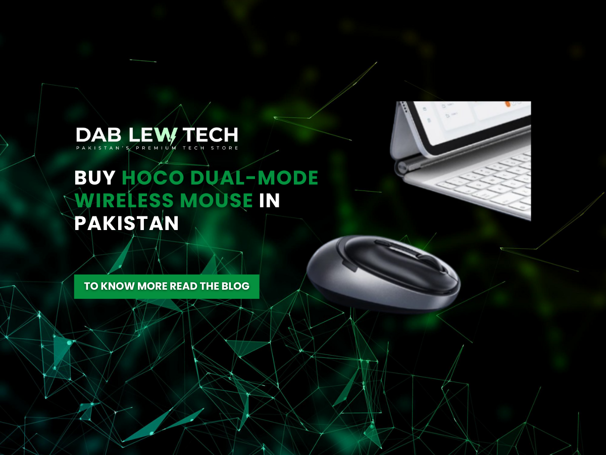 Buy Hoco Dual-Mode Wireless Mouse in Pakistan