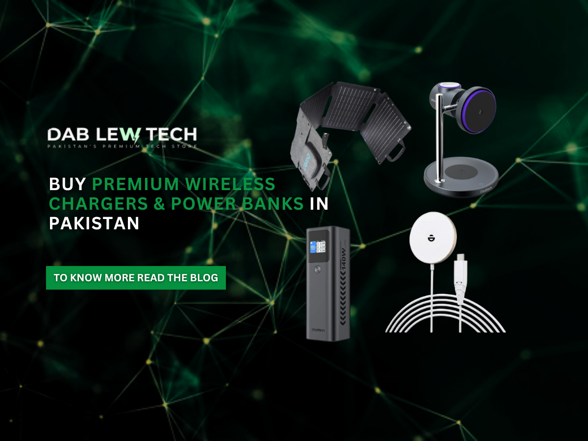 Buy Premium Wireless Chargers & Power Banks in Pakistan