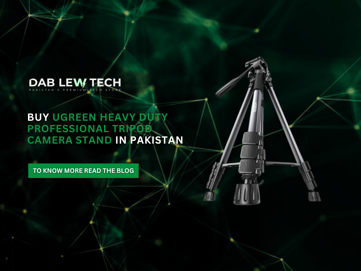 Buy UGREEN Heavy Duty Professional Tripod Camera Stand in Pakistan