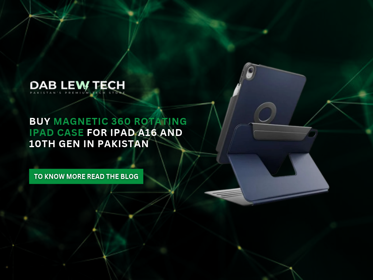 Buy Magnetic 360 Rotating iPad Case for iPad A16 and 10th Gen in Pakistan
