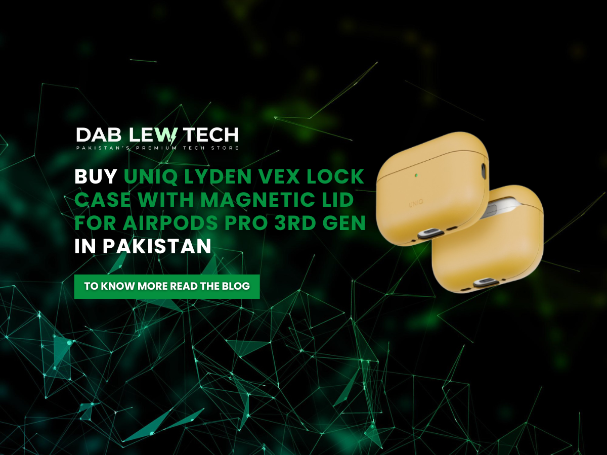 Buy Uniq Lyden VEX Lock Case with Magnetic Lid for AirPods Pro 3rd Gen in Pakistan