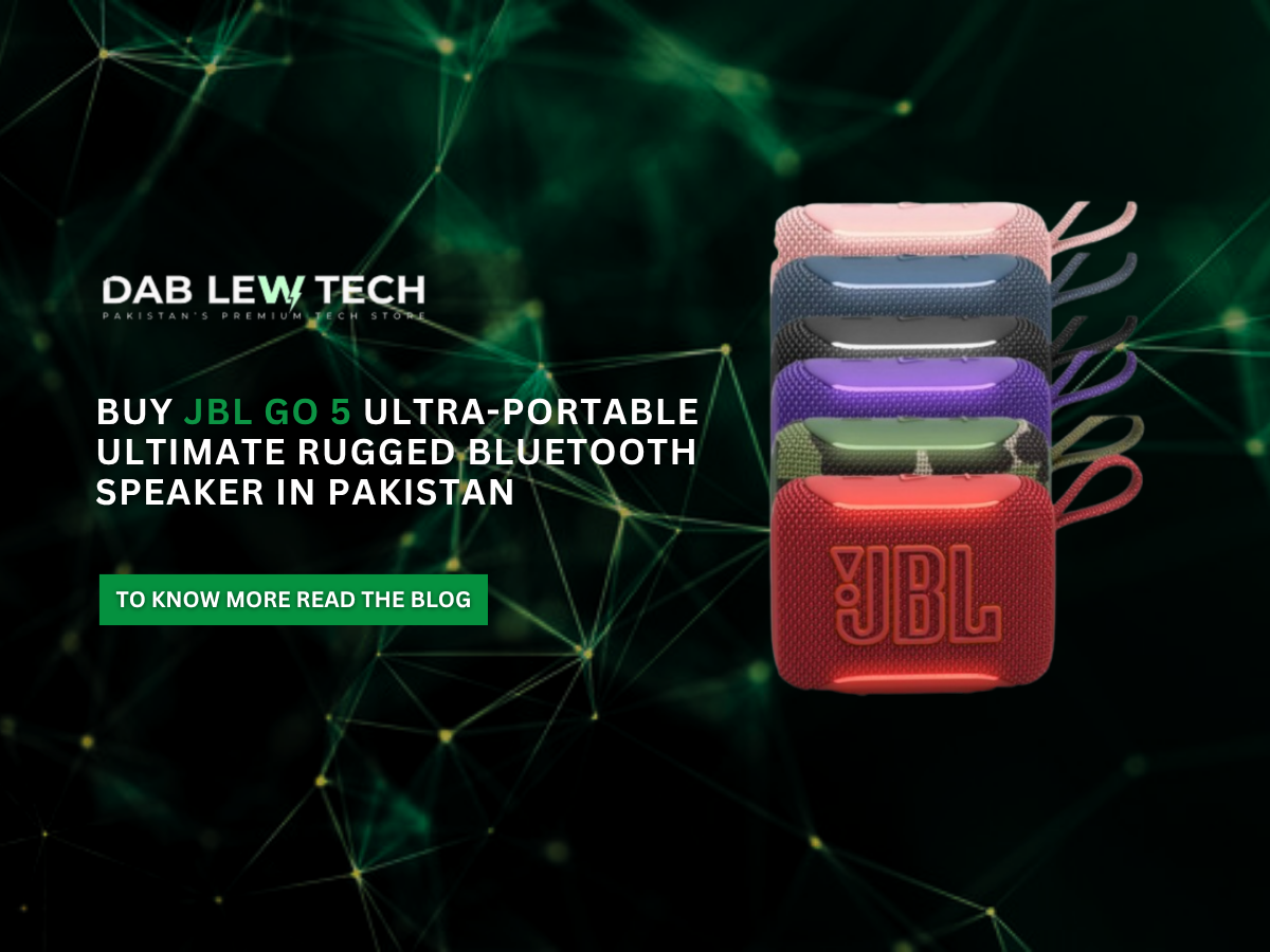 Buy JBL Go 5 Ultra-Portable Ultimate Rugged Bluetooth Speaker in Pakistan