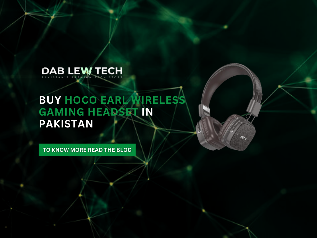Buy Hoco Earl Wireless Gaming Headset in Pakistan