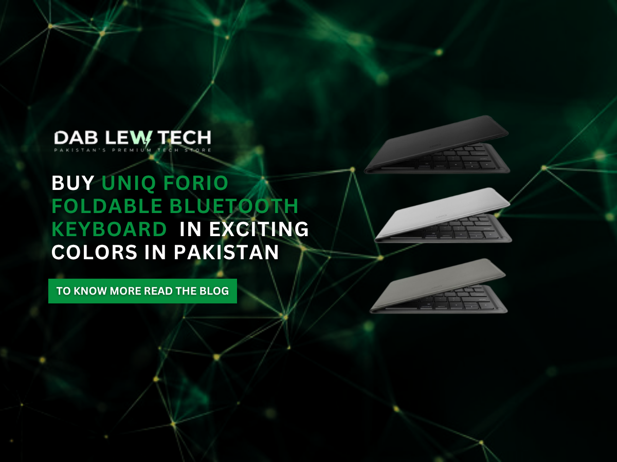 Buy UNIQ Forio Foldable Bluetooth Keyboard  in Exciting Colors in Pakistan