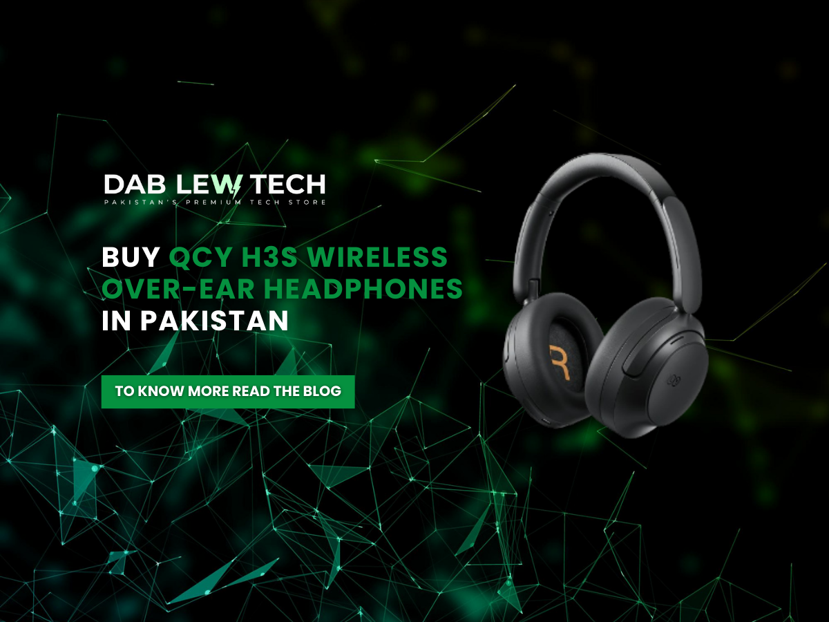 Buy QCY H3S Wireless Over-Ear Headphones in Pakistan