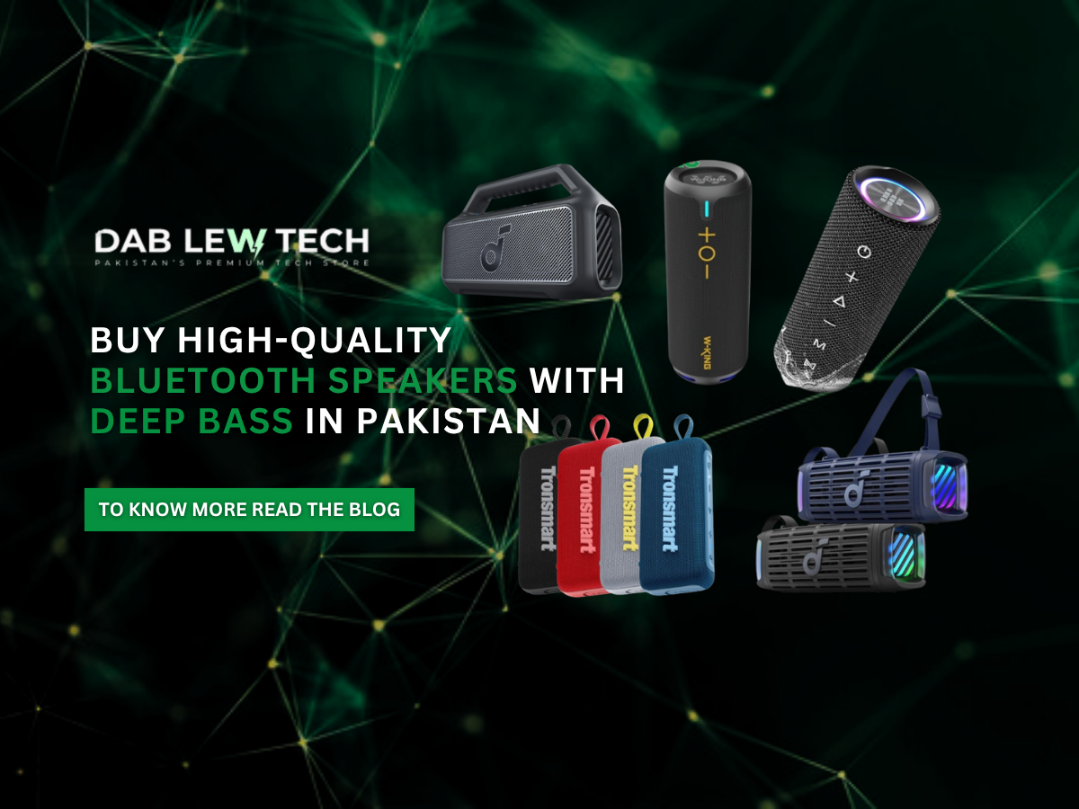 Buy High-Quality Bluetooth Speakers with Deep Bass in Pakistan