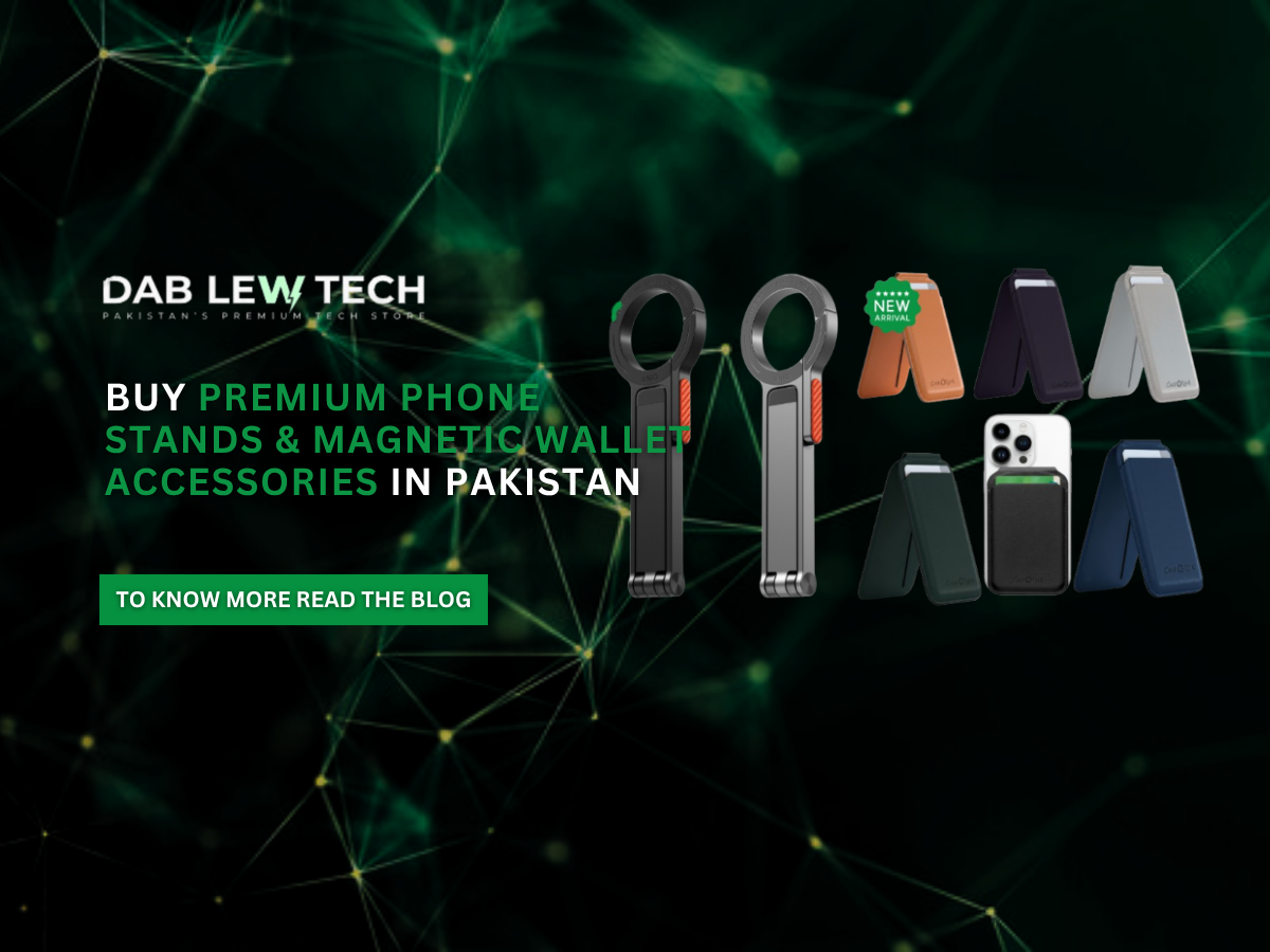 Buy Premium Phone Stands & Magnetic Wallet Accessories in Pakistan