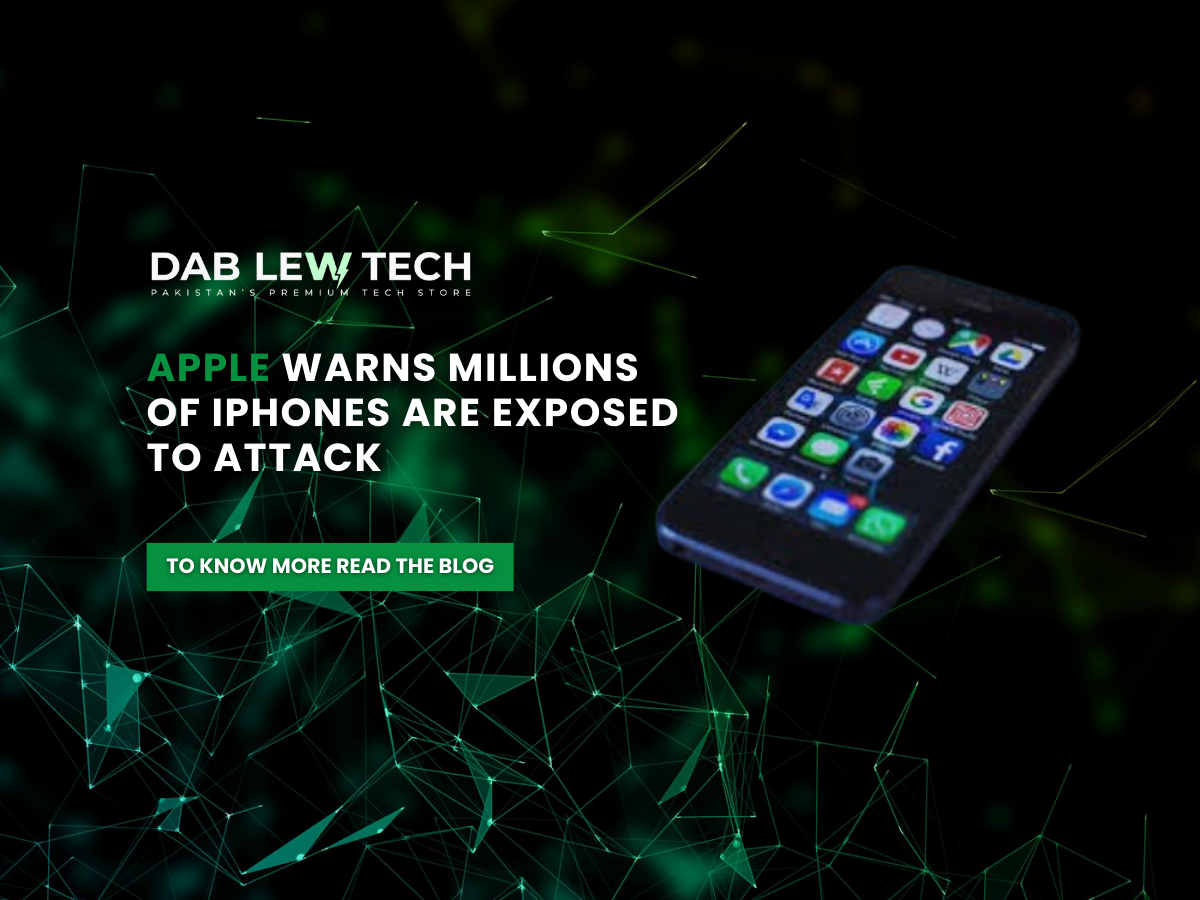 Apple warns millions of iPhones are exposed to attack