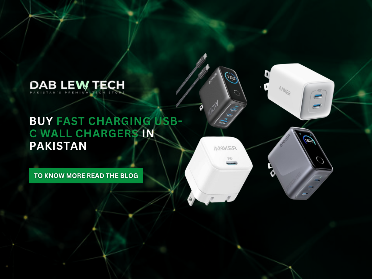 Buy Fast Charging USB-C Wall Chargers in Pakistan