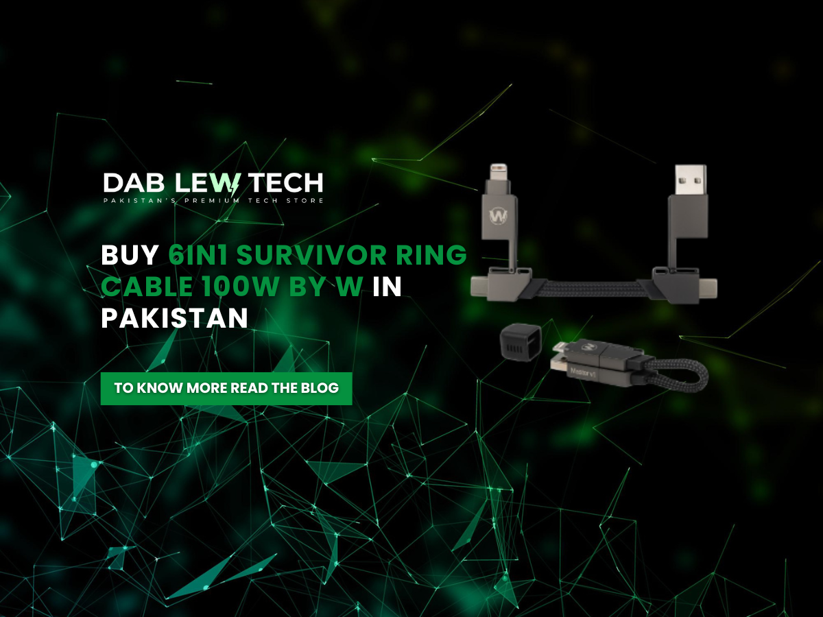 Buy 6in1 Survivor Ring Cable 100W by W in Pakistan