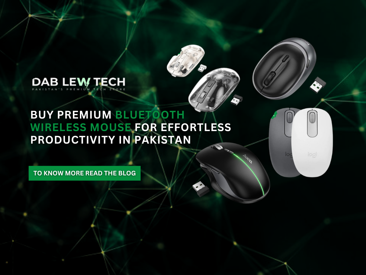 Buy Premium Bluetooth Wireless Mouse for Effortless Productivity in Pakistan